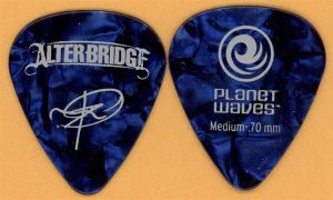 Authentic Mark Tremonti Planet Waves guitar pick from the 2011 Alter Bridge US Tour