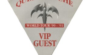 Queensryche 1990 Empire Tour VIP laminated backstage pass rare