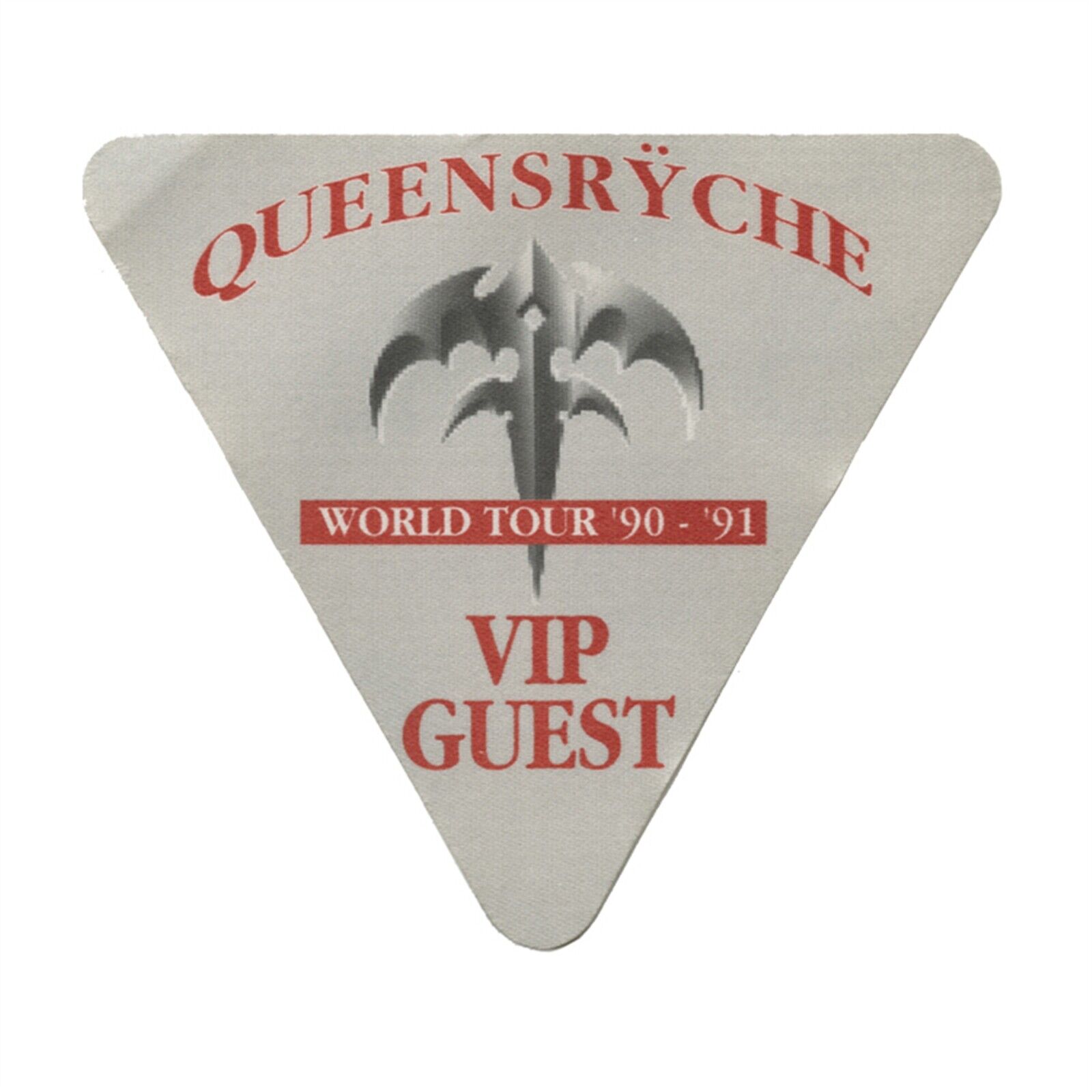 Queensryche 1990 Empire Tour VIP laminated backstage pass rare