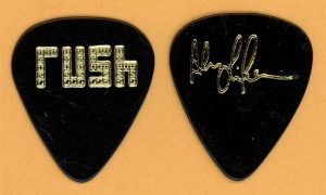 Rush 1991 Alex Lifeson vintage guitar pick Roll the Bones tour collectible
