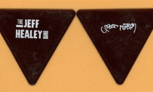 Jeff Healey Band Vintage Guitar Pick - 1990 Hell to Pay Tour