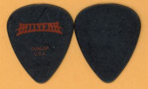 Hellyeah Greg Tribbett Vintage Guitar Pick - 2010 Stamped Tour
