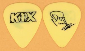 Kix Vintage Donnie Purnell Vintage Guitar Pick - 1988 Blow My Fuse Tour