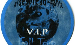 VIP backstage pass Widespread Panic 2001 Don’t Tell the Band Tour