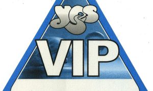 Yes 2002 Magnification Concert Tour VIP Backstage Pass