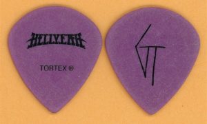Hellyeah Greg Tribbett Mudvane Vintage Guitar Pick - 2007 Tour