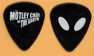 Motley Crue vs The Earth Authentic Vintage Guitar Pick - 1997 Tour (RARE ALIEN)