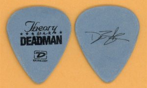 Theory of a Deadman Dean Back Vintage Guitar Pick - 2005 Gasoline Tour