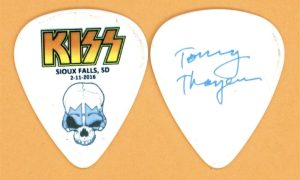 KISS Tommy Thayer 2016 Badlands Acoustic Tour Vintage Guitar Pick