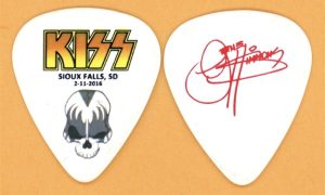 KISS Gene Simmons 2016 Badlands Acoustic Tour Vintage Guitar Pick