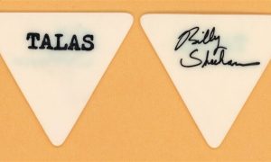 Talas Billy Sheehan 1984 Live Speed Tour vintage guitar pick