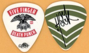 Five Finger Death Punch Jason Hook Guitar Pick - 2011 American Capitalist Tour