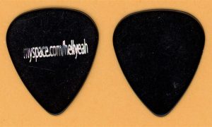 Hellyeah Tom Maxwell Vintage Guitar Pick - 2007 US Tour - Misprint