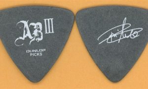 Alter Bridge Brian Marshall authentic vintage guitar pick AB III Tour 2010