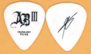 Alter Bridge Myles Kennedy vintage guitar pick from the 2010 AB III Tour