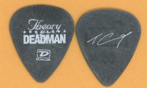 Theory of a DeadmanTyler Connolly Vintage Guitar Pick - 2005 Gasoline Tour