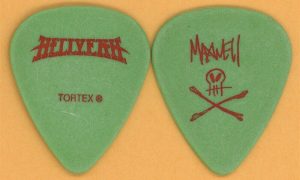 Hellyeah Tom Maxwell Mudvane Vintage Guitar Pick - 2007 Tour