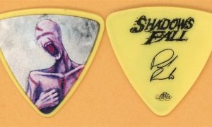 Shadows Fall Paul Romanko Vintage Guitar Pick - 2007 Threads of Life Tour