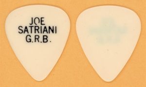 Joe Satriani Greg Kihn Band vintage guitar pick 1986