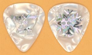 Joe Perry 2018 Snowflake holiday guitar pick Aerosmith