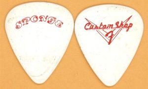 Sponge Joey Mazzola Vintage Guitar Pick 1996 Wax Ecstatic Tour Collectible