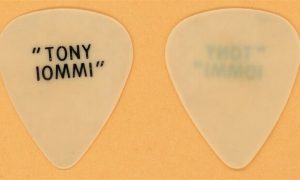 Black Sabbath Tony Iommi Vintage Guitar Pick - 1989 Headless Cross Tour