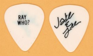 Badlands Jake E Lee Vintage Guitar Pick 1991 Voodoo Highway Tour