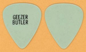 Black Sabbath Geezer Butler Vintage Guitar Pick - 1978 Nevre Say Die Tour