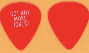 Eric Clapton Got Any More Jokes 1978 Bakless Tour guitar pick