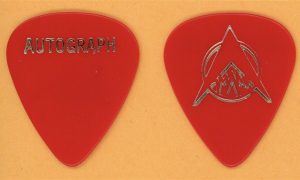 Autograph Steve Lynch Vintage Guitar Pick - 1985 Thats The Stuff Tour