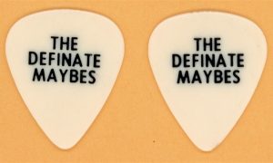 Eric Clapton 1989 Definate Maybes vintage guitar pick from Journeyman Tour