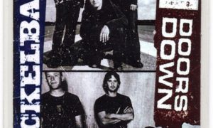 Nickelback 2004 foil backstage pass with 3 Doors Down tour