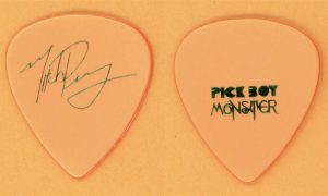 Talas Mitch Perry Steeler vintage guitar pick 1984 Live Speed Tour