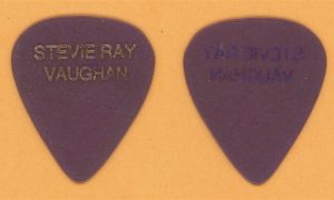 Stevie Ray Vaughan Vintage Guitar Pick 1989 In Step Tour
