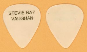 Stevie Ray Vaughan 1989 In Step Tour Vintage Guitar Pick