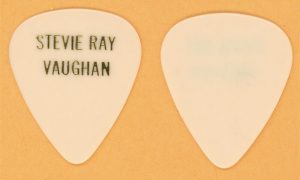 Stevie Ray Vaughan Vintage Guitar Pick 1989 In Step Concert Tour