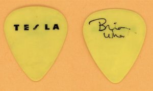 Tesla Brian Wheat Guitar Pick – 1986 Mechanical Resonance Tour variant