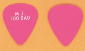 Michael Jackson Jennifer Batten Vintage Guitar Pick - 1987 Bad Tour