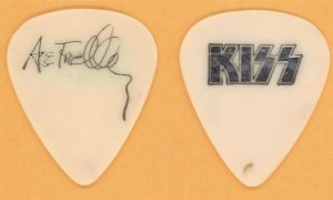KISS Ace Frehley vintage guitar pick from the 1980 Unmasked concert tour.