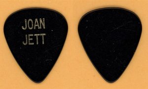 Joan Jett & The Blackhearts 1986 Good Music Tour Blackhearts guitar pick