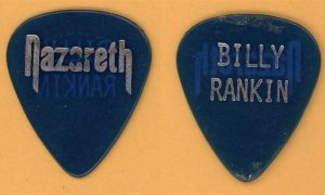 Nazareth Billy Rankin Vintage Guitar Pick - 1981 The Full Circle Tour