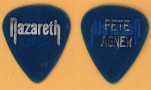 Nazareth Pete Agnew Vintage Guitar Pick - 1981 The Full Circle Tour