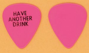 Rolling Stones Ron Wood 1989 Steel Wheels Tour vintage guitar pick authentic