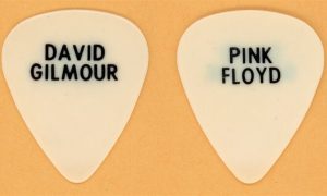 David Gilmour vintage guitar pick Pink Floyd 1987 Lapse Tour