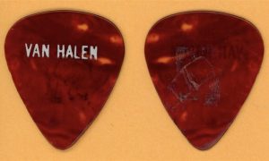 Van Halen EVH 1st Custom Vintage Guitar Pick - 1978 US Tour