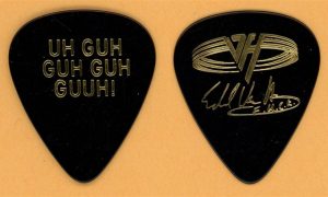 Vintage Eddie Van Halen EVH pick from 1991 tour era