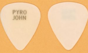 vintage Eddie Van Halen EVH pick from the 5150 album tour