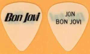 Bon Jovi JBJ Vintage Guitar Pick - 1986 Slippery When Wet Tour