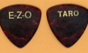 EZO Taro Takahashi Vintage Guitar Pick - 1987 EZO Tour