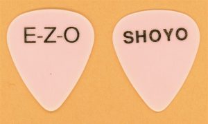 EZO Shoyo Lida Vintage Guitar Pick - 1987 EZO Tour